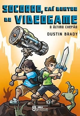 Capa do livro Socorro, caí dentro do videogame - O último chefão