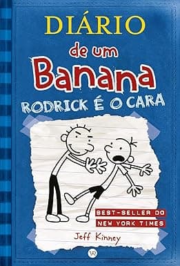 Capa do livro Diário de um Banana 2: Rodrick é o cara