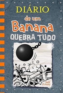 Capa do livro Diário de um Banana 14: Quebra Tudo