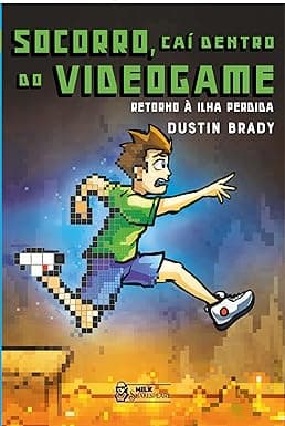 Capa do livro Socorro, caí dentro do videogame - Retorno à ilha perdida