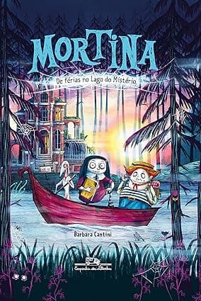 Capa do livro Mortina de férias no Lago do Mistério