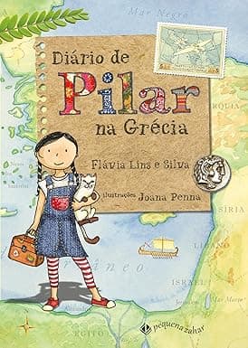 Capa do livro Diário de Pilar na Grécia