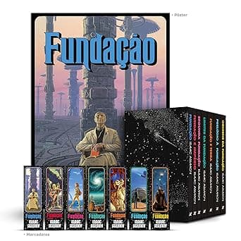 Capa do livro Box Fundação: Saga Completa